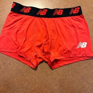 New Balance Orange Boxer Briefs